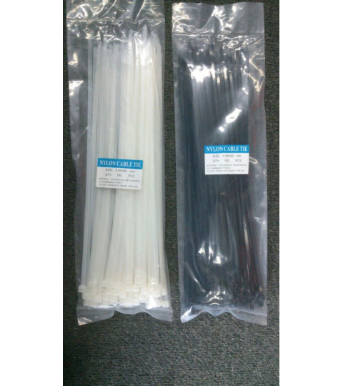 Cable Ties 4.8mm x 300mm 100pcs